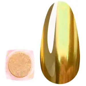 Polvo cromado dorado 003