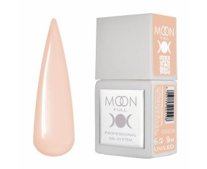 Bote del gel polish Moon Full CG618 en tono marrón café suave.
