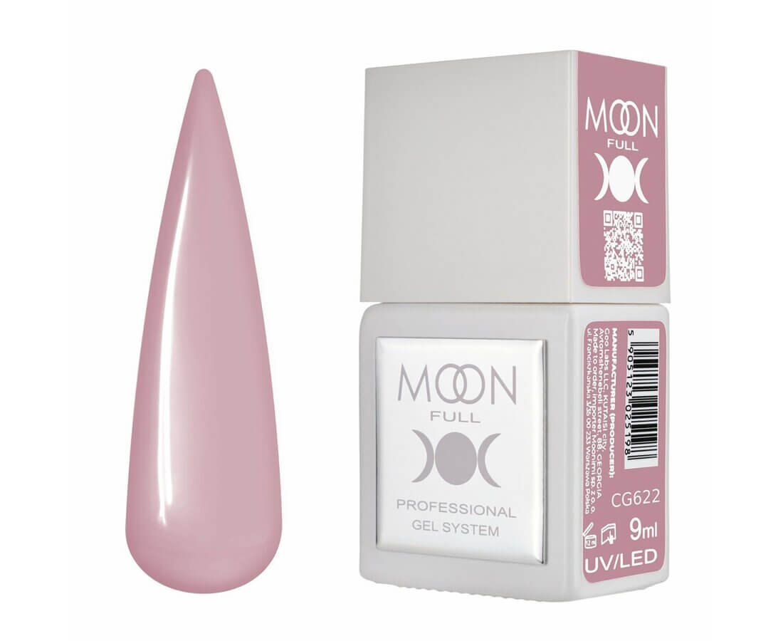 Bote del gel polish Moon Full CG622 en tono lila vintage suave.